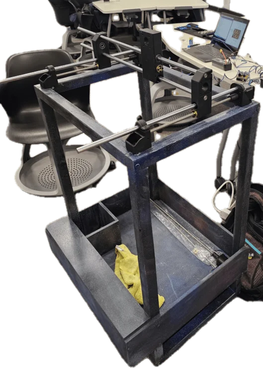 First time programming the CNC machine to move using Arduino IDE (C++)